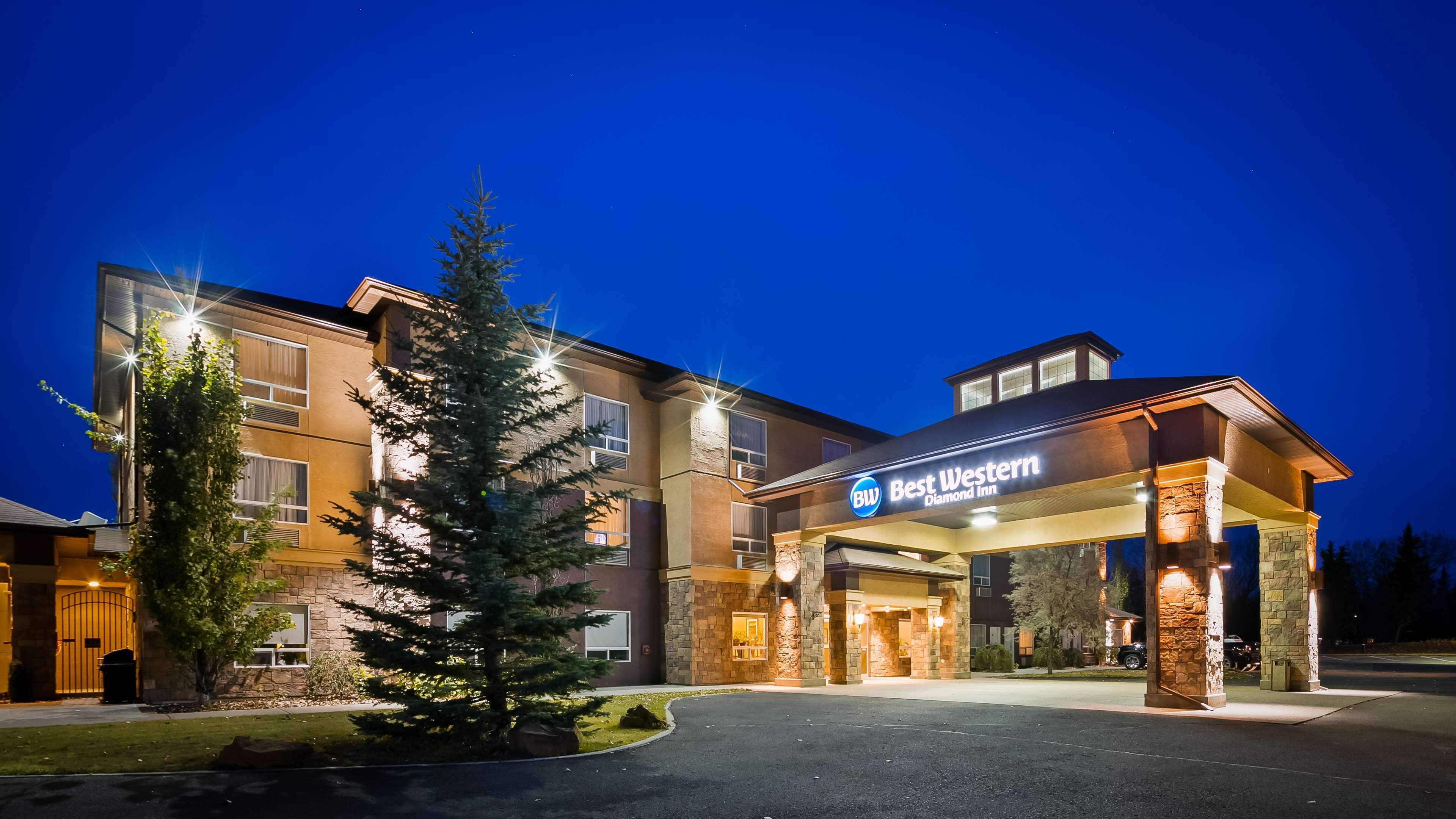 Best Western Diamond Inn Three Hills Dış mekan fotoğraf
